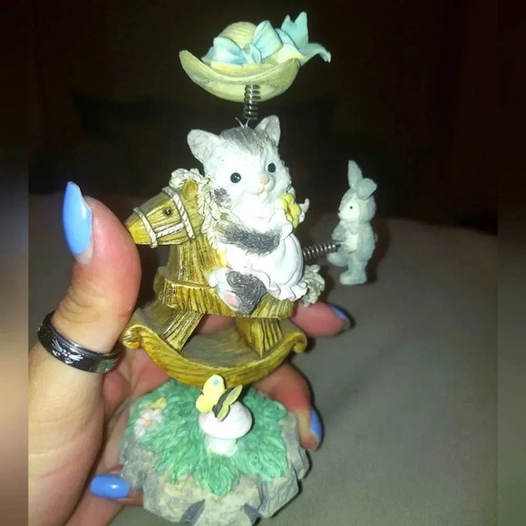 Westland Kitten on Rocking Horse - Picture 2 of 4